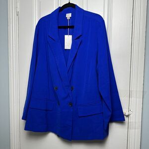 A New Day Women's Blazer - Vibrant Blue